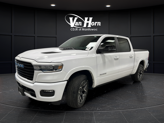 Used 2025 Bright White Clearcoat Ram Laramie image 3