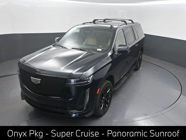 Dark Moon Blue Metallic 2022 Cadillac Escalade ESV SUV / Crossover Four-Wheel Drive