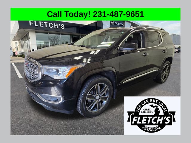 Black (Ebony Twilight Metallic) 2019 GMC Acadia SUV / Crossover Four-Wheel Drive 6-Speed Automatic