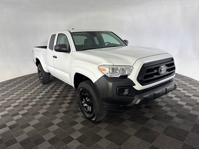 White 2022 Toyota Tacoma Pickup Truck 4X2 6-Speed Automatic