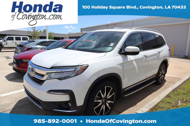 White 2020 Honda Pilot Elite AWD SUV / Crossover All-Wheel Drive 9-Speed Automatic