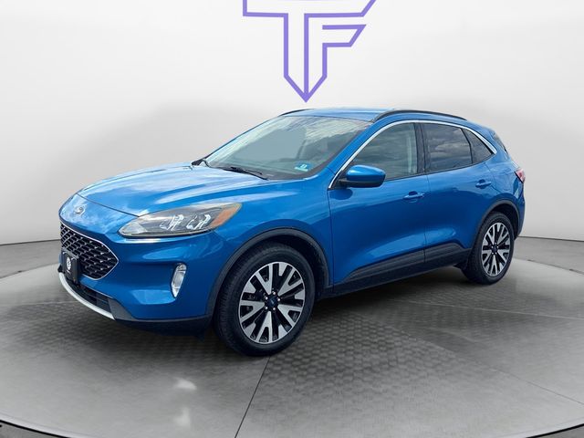 Blue Metallic 2020 Ford Escape SUV / Crossover All-Wheel Drive 8-Speed Automatic