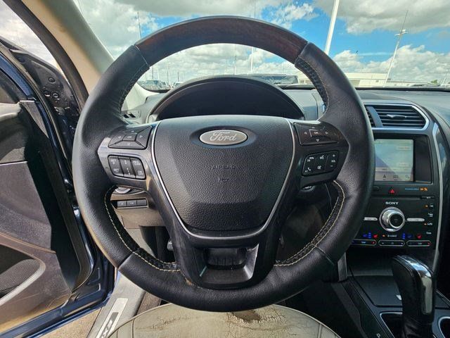 2019 Ford Explorer Platinum Blue at Cook Ford