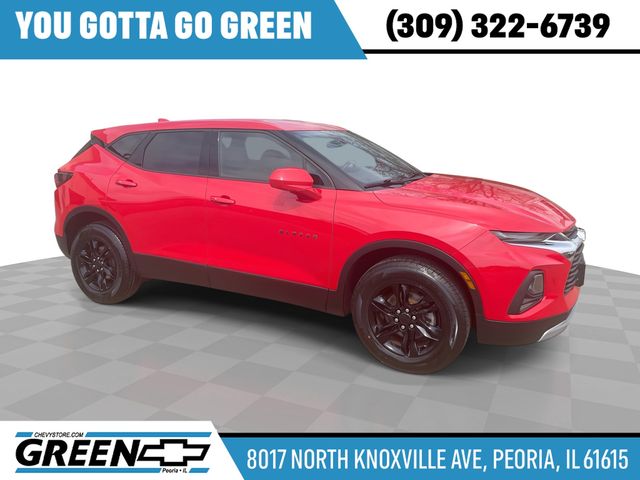 Red Hot 2020 Chevrolet Blazer 1LT FWD SUV / Crossover Front-Wheel Drive 9-Speed Automatic