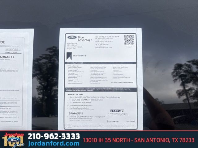 Used Car 2025 Chevrolet Silverado 2500hd  Custom For Sale Under $60,000 In San Antonio, Texas