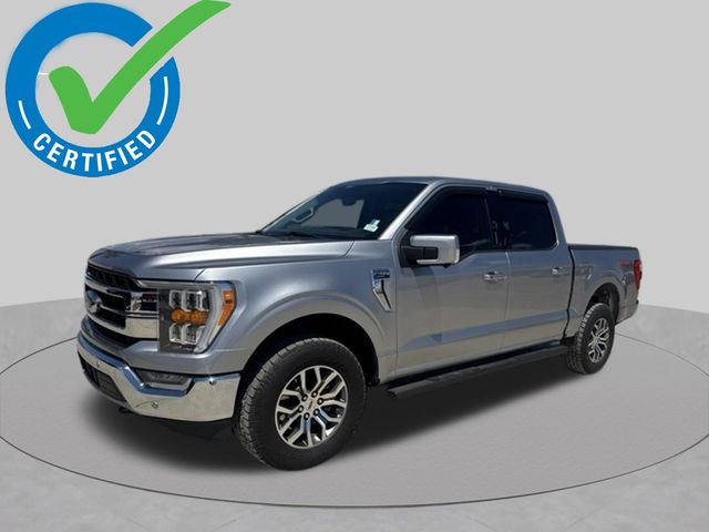 Silver Metallic 2021 Ford F-150 Pickup Truck Four-Wheel Drive Automatic