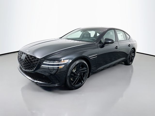 Vik Black 2026 Genesis G80 3.5T Prestige Black AWD Sedan All-Wheel Drive 8-Speed Automatic