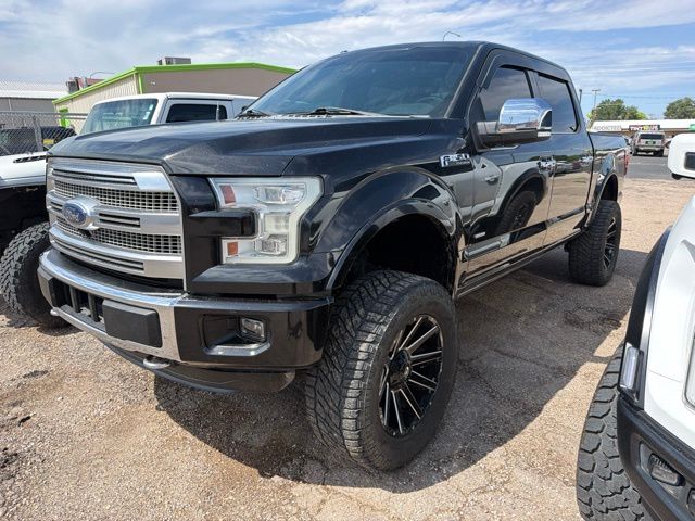 Tuxedo Black Metallic 2015 Ford F-150 Pickup Truck Four-Wheel Drive 6-Speed Automatic