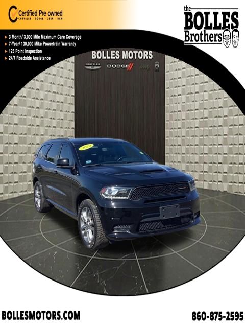 DB Black Crystal Clearcoat 2020 Dodge Durango GT Plus AWD SUV / Crossover All-Wheel Drive 8-Speed Automatic