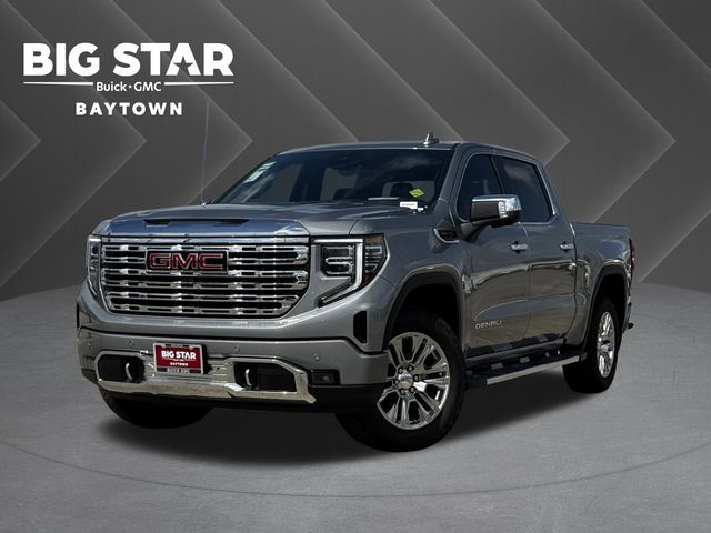 2026 GMC Sierra 1500 Denali Silver at Wharton Chevrolet GMC