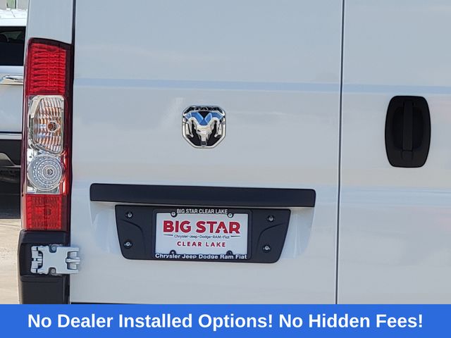 2026 Ram ProMaster 1500 Low Roof White at Mac Haik CDJR North Houston