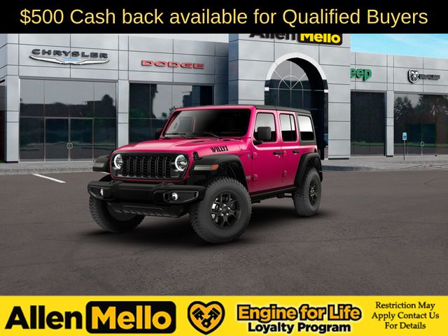Tuscadero Pearlcoat 2026 Jeep Wrangler SUV / Crossover Four-Wheel Drive 8-Speed Automatic