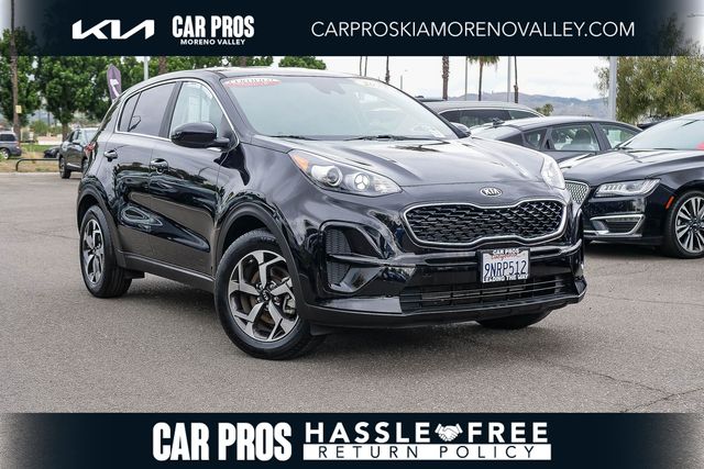 Black Cherry Pearl 2022 Kia Sportage LX FWD SUV / Crossover Front-Wheel Drive 6-Speed Automatic Overdrive
