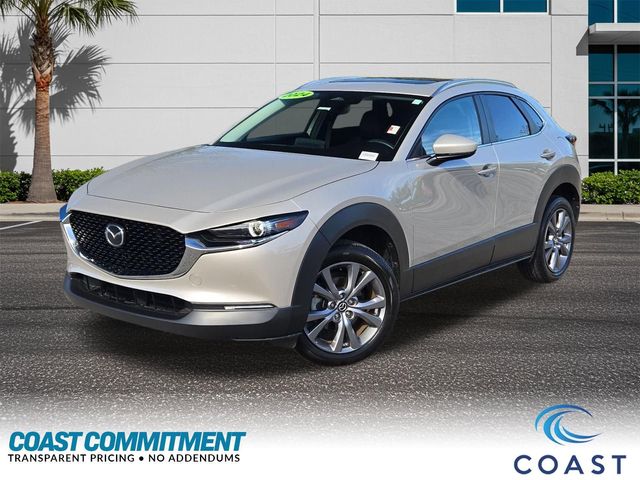 Gray (Platinum Quartz Metallic) 2024 Mazda CX-30 2.5 S Preferred AWD SUV / Crossover All-Wheel Drive 6-Speed Automatic