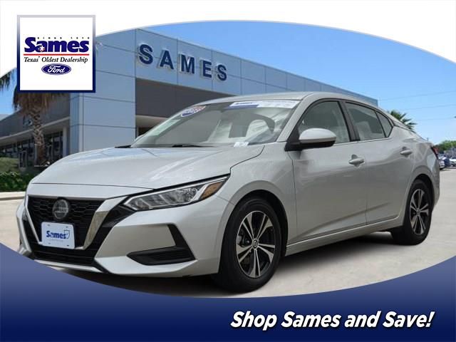 Brilliant Silver Metallic 2023 Nissan Sentra SV FWD Sedan Front-Wheel Drive Continuously Variable Transmission