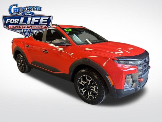 Canyon Red 2025 Hyundai Santa Cruz Pickup Truck All-Wheel Drive Automatic