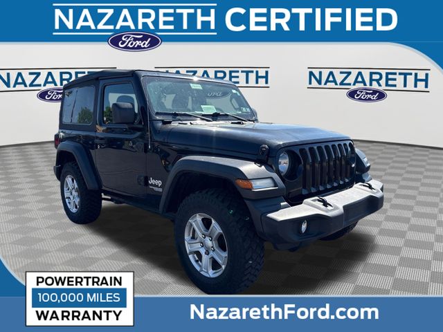 used 2021 Jeep Wrangler car, priced at $25,699