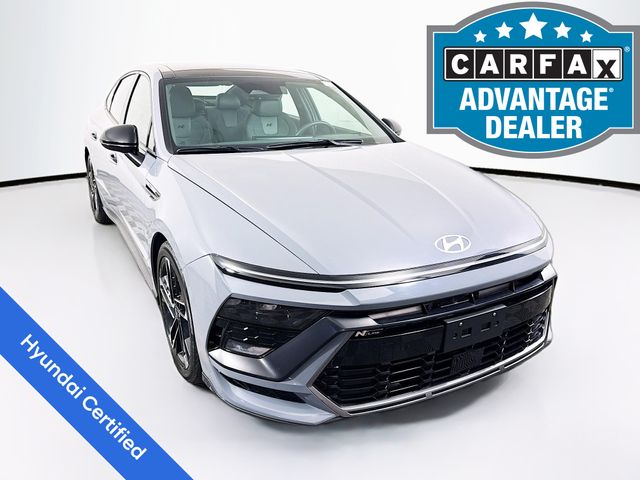 Transmission Blue 2024 Hyundai Sonata Sedan Front-Wheel Drive 8-Speed Automatic