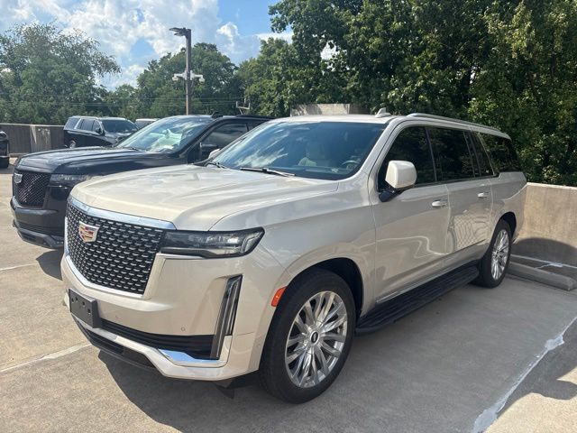 Sandstone Metallic 2024 Cadillac Escalade ESV SUV / Crossover Four-Wheel Drive Automatic