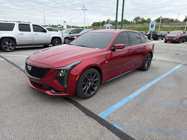 Radiant Red Tintcoat 2026 Cadillac CT5 Sport AWD Sedan All-Wheel Drive Automatic