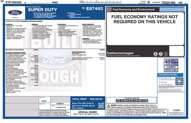 New 2026 White Ford 12FT DUMP/NO SIDES image 6