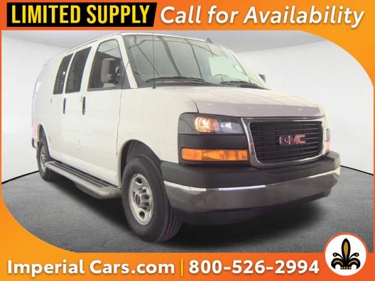 Summit White 2025 GMC Savana Cargo 2500 RWD Van Rear-Wheel Drive 8-Speed Automatic Overdrive