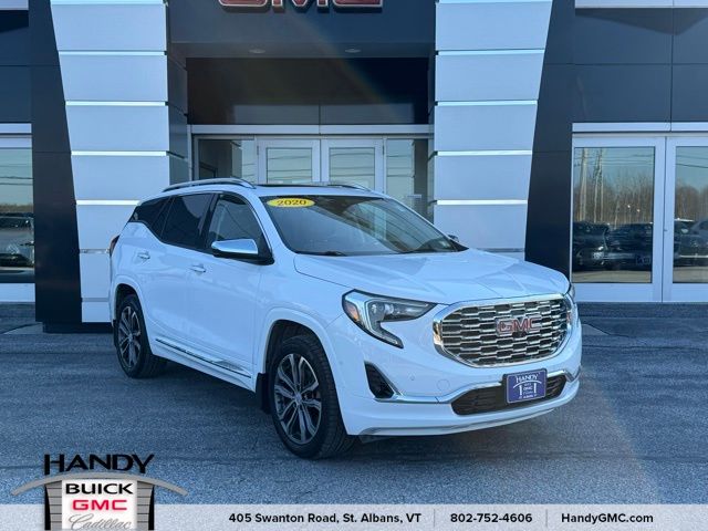 Summit White 2020 GMC Terrain Denali AWD SUV / Crossover Four-Wheel Drive 9-Speed Automatic