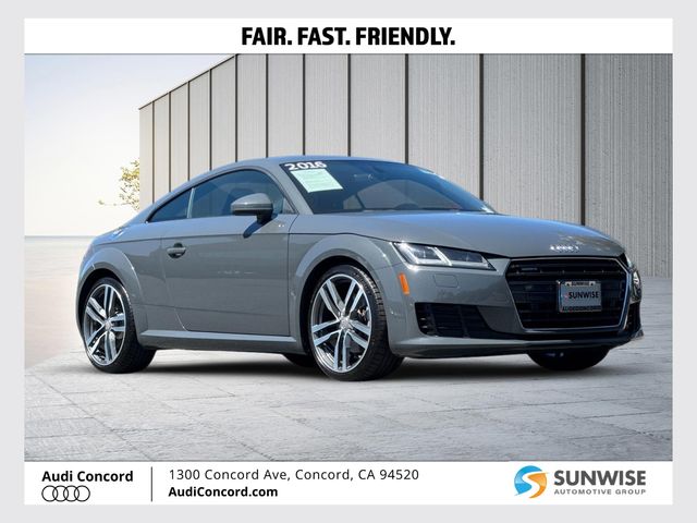 Gray 2016 Audi TT Coupe All-Wheel Drive 6-Speed Automatic