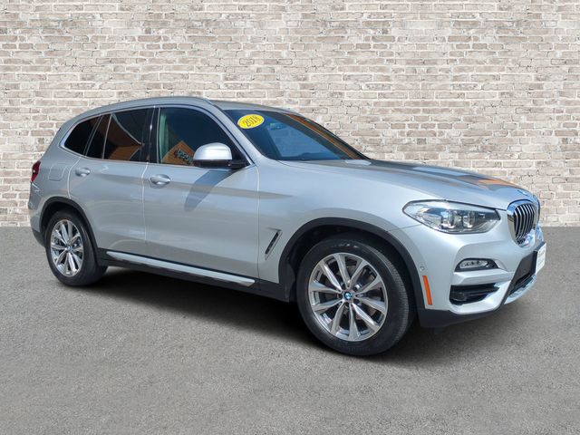 Glacier Silver Metallic 2018 BMW X3 SUV / Crossover All-Wheel Drive 8-Speed Automatic