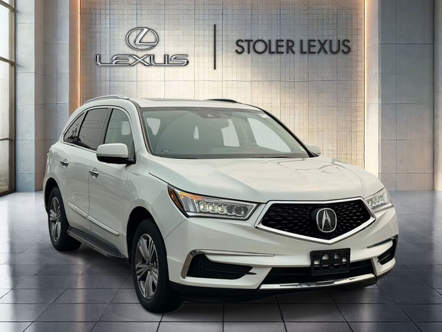 Platinum White Pearl 2020 Acura MDX SUV / Crossover All-Wheel Drive 9-Speed Automatic