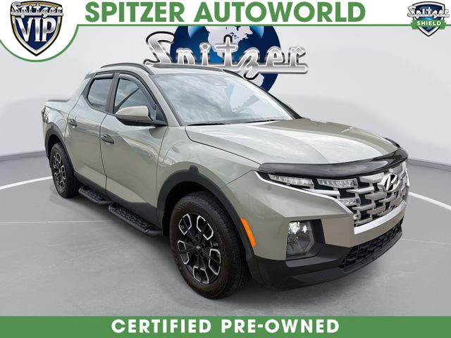 Sage Gray 2024 Hyundai Santa Cruz SEL Crew Cab AWD Pickup Truck All-Wheel Drive 8-Speed Automatic