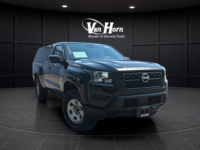 Super Black 2022 Nissan Frontier Pickup Truck Four-Wheel Drive 9-Speed Automatic