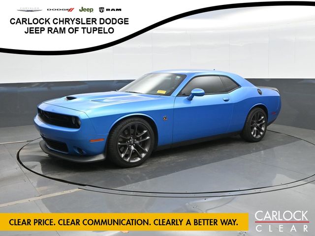 B5 Blue Pearlcoat 2023 Dodge Challenger Coupe Rear-Wheel Drive 8-Speed Automatic