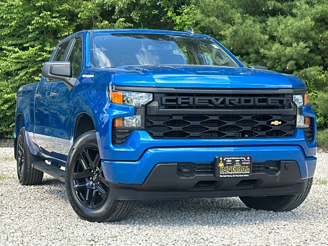 Glacier Blue Metallic 2023 Chevrolet Silverado 1500 Pickup Truck Four-Wheel Drive 8-Speed Automatic