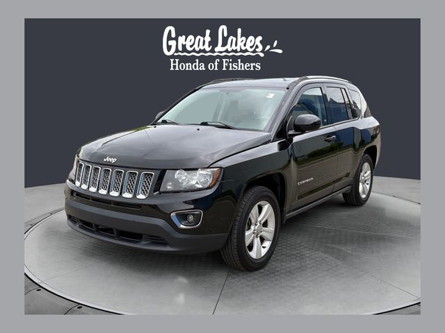 Black Clearcoat 2015 Jeep Compass Latitude 4WD SUV / Crossover Four-Wheel Drive 6-Speed Automatic
