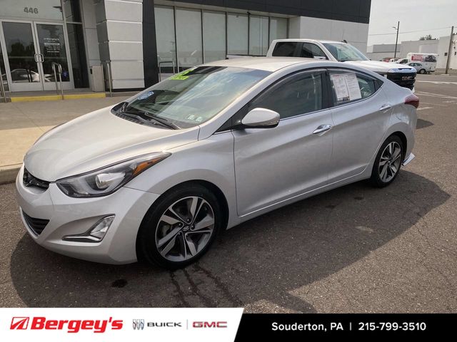 Shimmering Air Silver 2015 Hyundai Elantra Sedan Front-Wheel Drive 6-Speed Automatic