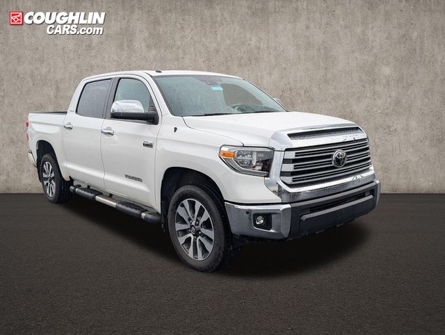 Super White 2018 Toyota Tundra Pickup Truck Four-Wheel Drive 6-Speed Automatic Overdrive