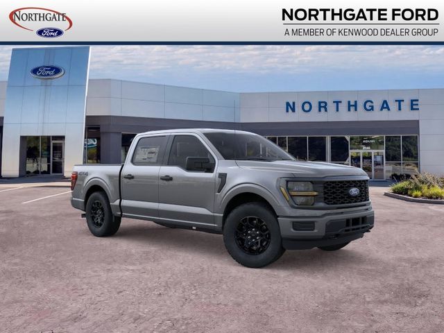 Gray Metallic 2026 Ford F-150 Pickup Truck Four-Wheel Drive Automatic