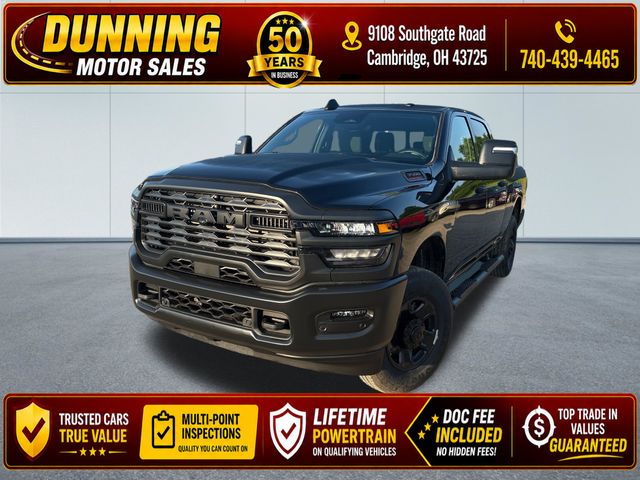 Diamond Black Crystal Pearlcoat 2026 RAM 3500 Pickup Truck Four-Wheel Drive 8-Speed Automatic