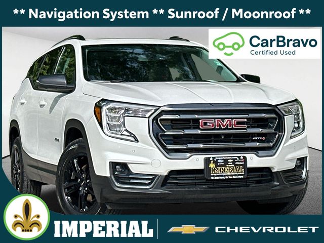 White Frost Tricoat 2022 GMC Terrain SUV / Crossover All-Wheel Drive 9-Speed Automatic
