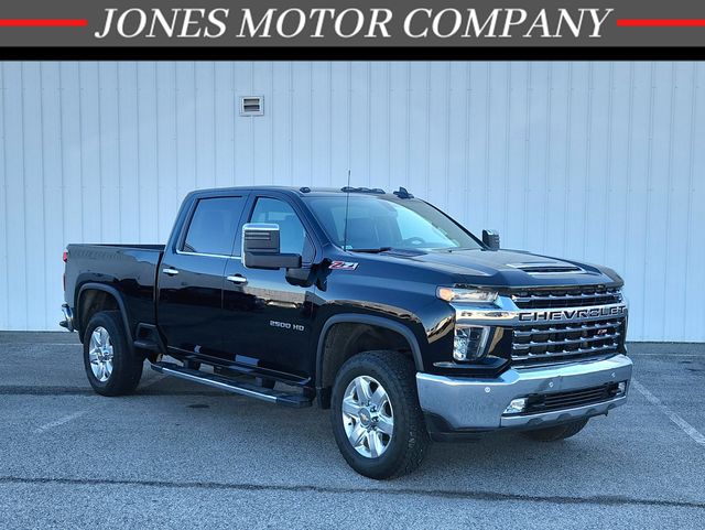 Black 2023 Chevrolet Silverado 2500HD LTZ Crew Cab 4WD Pickup Truck Four-Wheel Drive 6-Speed Automatic