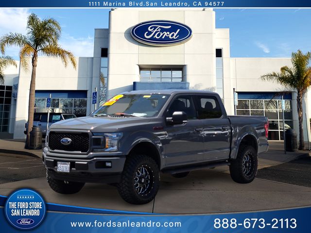 Gray (Lead Foot) 2018 Ford F-150 Pickup Truck Four-Wheel Drive Automatic