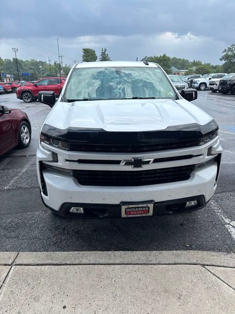 Summit White 2022 Chevrolet Silverado 1500 Pickup Truck Four-Wheel Drive Automatic