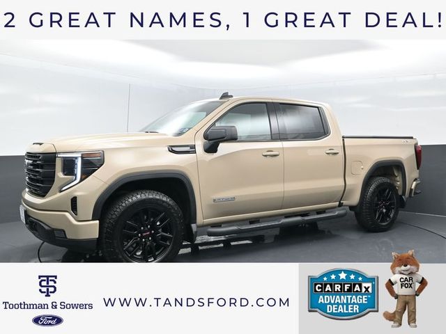 Desert Sand Metallic 2023 GMC Sierra 1500 Pickup Truck Four-Wheel Drive 8-Speed Automatic
