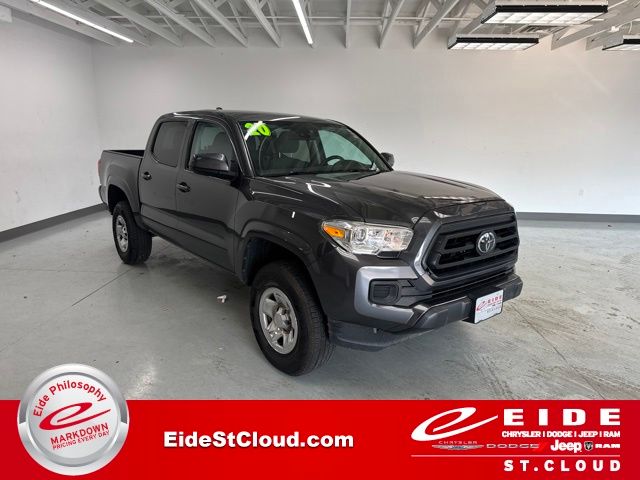 Magnetic Gray Metallic 2020 Toyota Tacoma Pickup Truck Four-Wheel Drive 6-Speed Automatic