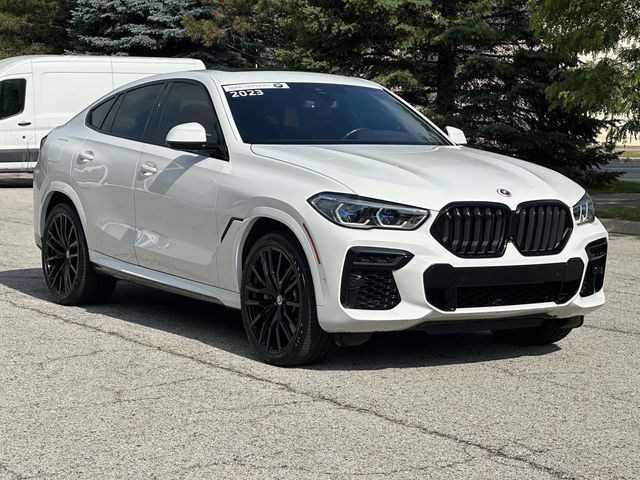 Alpine White 2023 BMW X6 SUV / Crossover All-Wheel Drive 8-Speed Automatic