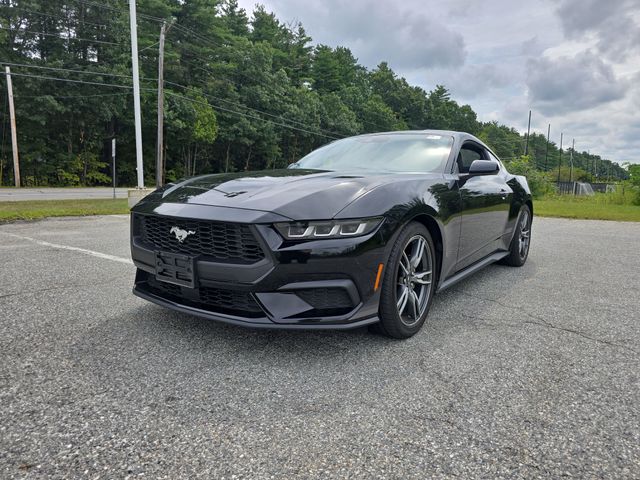 Shadow Black 2024 Ford Mustang Coupe Rear-Wheel Drive Automatic