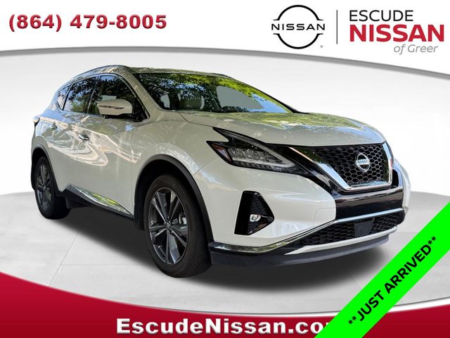 Pearl White Tricoat 2021 Nissan Murano Platinum FWD SUV / Crossover Front-Wheel Drive Continuously Variable Transmission