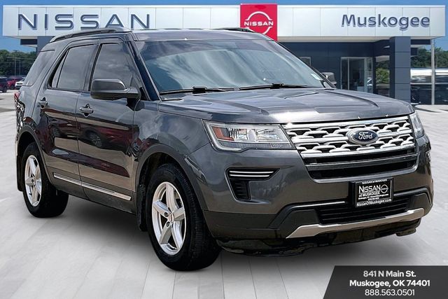 Gray (Magnetic) 2018 Ford Explorer SUV / Crossover Front-Wheel Drive 6-Speed Automatic