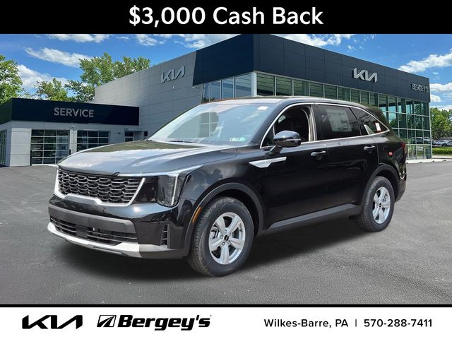 Ebony Black 2026 Kia Sorento SUV / Crossover Front-Wheel Drive 8-Speed Automatic